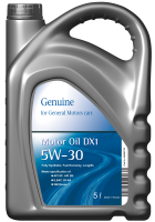 Genuine Motor Oil for General Motors Cars DX1 SAE 5W-30