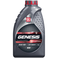 Масло моторное ЛУКОЙЛ GENESIS ARMORTECH CN, синтетическое, 5W-40